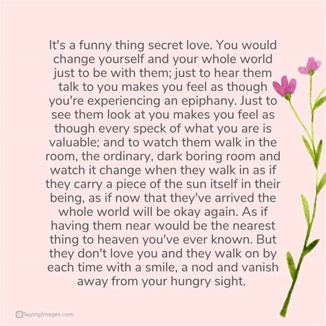 Secret Love Quotes In English at Sandra Willis blog