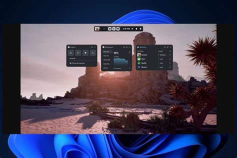 front view of a monitor displaying a menu from the Xbox app on Windows PC
