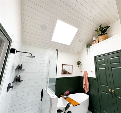 Shiplap Siding Bathroom