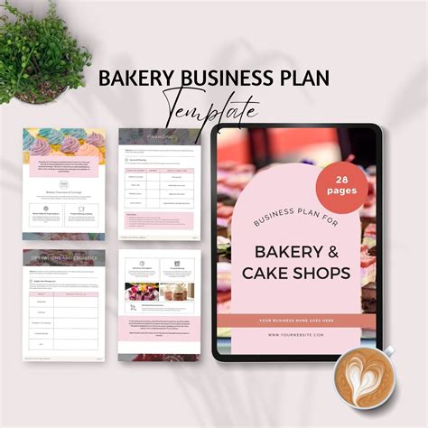 Home Bakery Business Plan Template 的图像结果