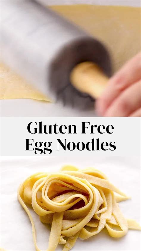 Gluten free egg noodle recipe – Artofit