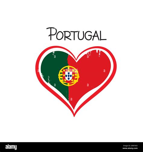 Portugal country travel banner. Lettering I love Porto with national ...