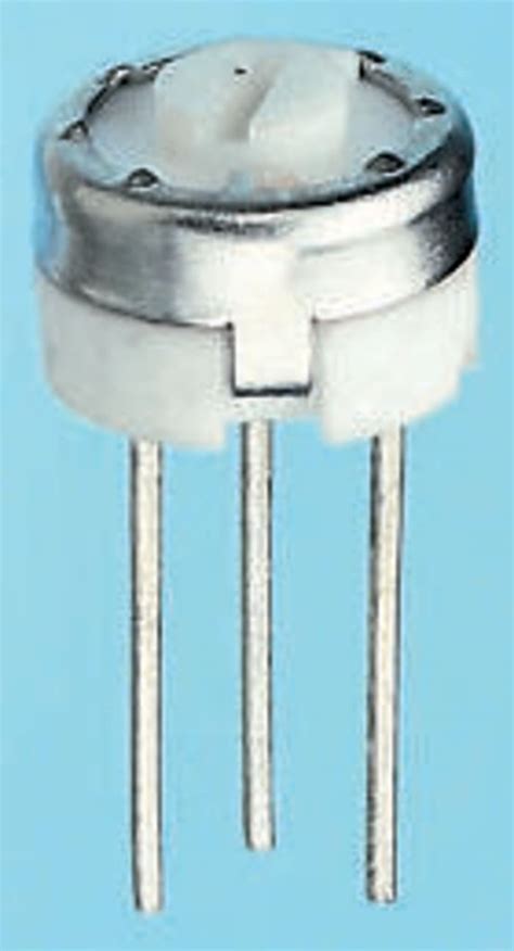 T7YB105MT20 Vishay | 1MΩ, Through Hole Trimmer Potentiometer 0.06W Top ...