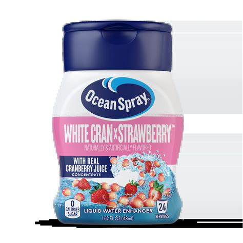White Cran x Strawberry Liquid Water Enhancer | Ocean Spray