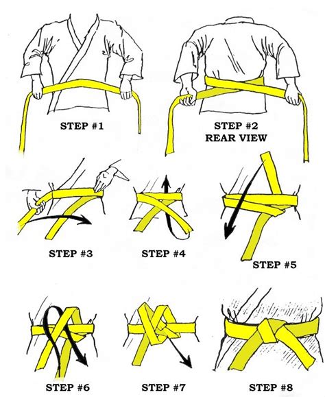 How To Tie A Judo Belt - Judo Gi Experts | Karate martial arts, Karate ...