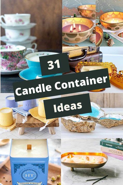 Image result for Unique Candle Containers