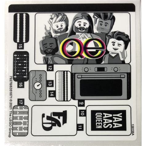 LEGO® Stickers Créator - Icons - LEGO® Sticker Sheet For Set 10291 ...