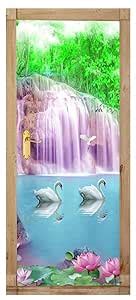 IDEAL FOZ Decorative Door Wallpaper Wall Sticker Poster for Home ...