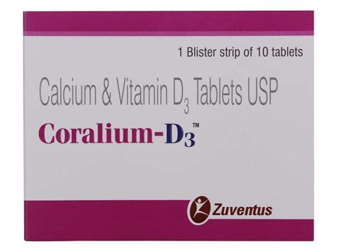 Coralium-D3-10 Tablets (Pack of 2) : Amazon.in: Health & Personal Care