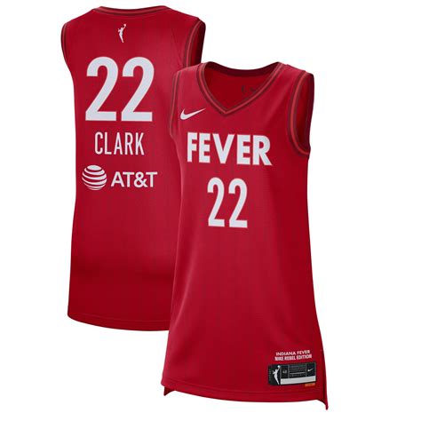 Unisex Nike Caitlin Clark Red Indiana Fever 2024 WNBA Draft Rebel ...