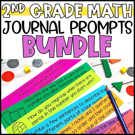 Image result for Second Grade Math Journal Prompts