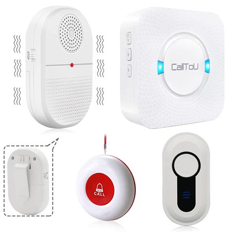Buy CallToU Caregiver Pager Call Button Personal Alarm Wireless ...