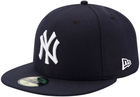 MLB Men's New Era Navy NY Yankees Baseball Cap Authentic Collection On ...