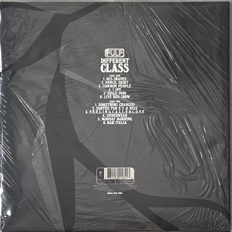 Image result for Pulp Different Class Album Cover