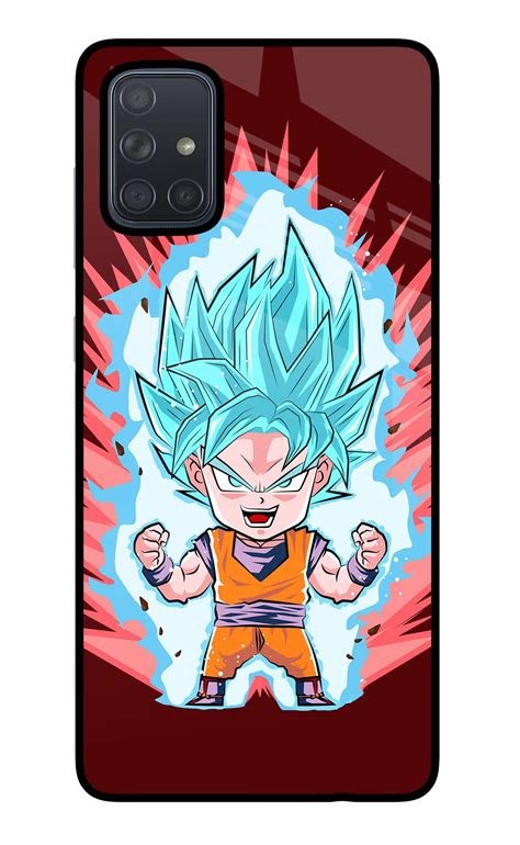 Buy Now Goku Little Glass Case for Samsung A71 Online | Casekaro