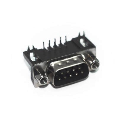 DB9 Male Right Angle Connector Through Hole (Pack of 10) – ArrowTechCart