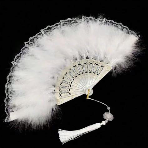Leques de Mão em Renda Estilo Retrô Clássico Leque Dobrável para Dança ...