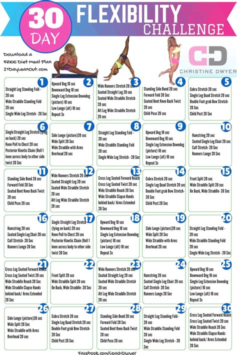 flexibility 30 day stretch challenge