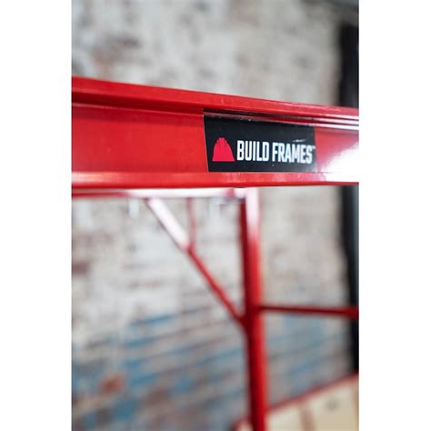 Build Frames Multi-Purpose Baker Style Scaffold Steel 6.24-ft H x 2.4 ...