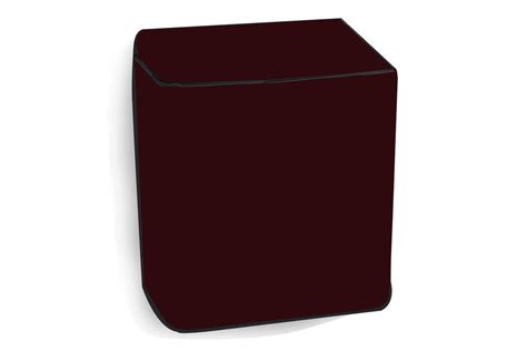 "MAROON SEMI AUTOMATIC WASHING MACHINE PROTECTORS" – HILLBERGINDIA