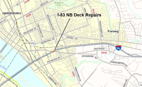 Bridge deck repairs planned for Saturday on northbound I-83: PennDOT ...