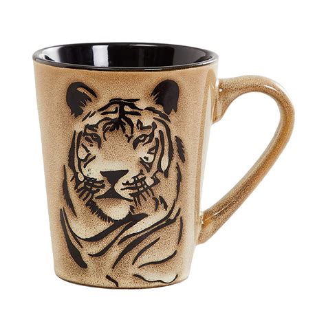 Buy Home Centre Cadenza Tiger Print Mug - 12 x10 cms Online at Low ...