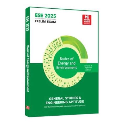 ESE 2025: Basics Of Energy & Environment | By Editorial Board | Revised ...