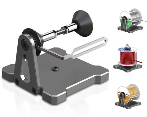 ElecGear Reel Stand, Dispenser for Solder Wire Spool, Electric Magnet ...