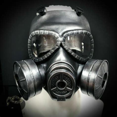 Buy Steampunk Gas Mask Goth Halloween Costume Respirator Cosplay ...