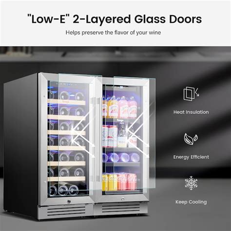 Yeego 30-Inches W 118 -Can Capacity Stainless Steel Built-in ...