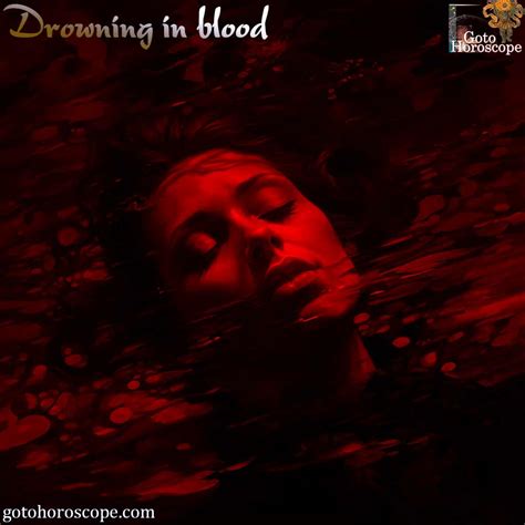 Dream Dictionary Drowning in blood, What it Means When You Dream About ...