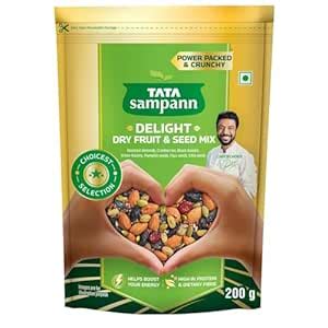 Tata Sampann Delight Dry Fruit & Seed Mix | Power Packed & Crunchy ...