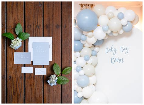 Blue Baby Shower at Roger Sherman Inn in CT - Lin Pernille