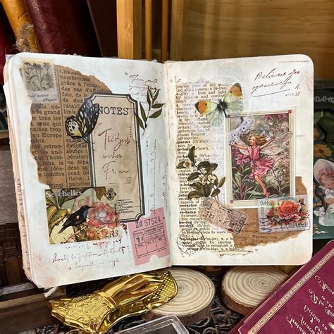 Handmade Journal with Vintage Charm