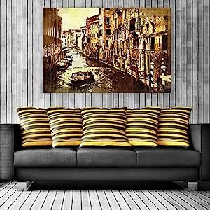 Inephos Framed Canvas Painting - Beautiful Venice Italy Art Art Wall ...