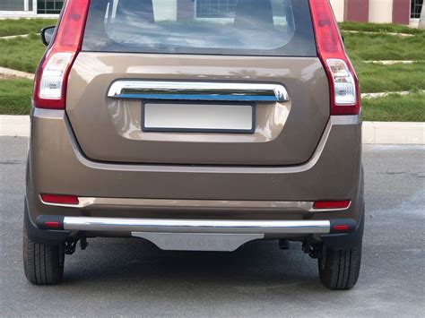 Goldsun high Gloss Stainless Steel Rear Bumper Protector | SS Dx | for ...