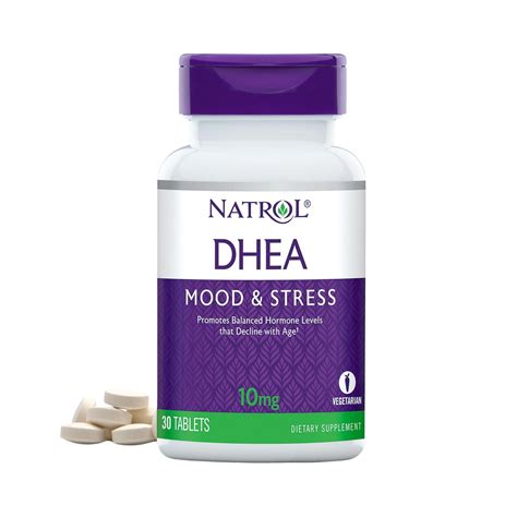 Natrol, DHEA, 10mg, 30 Tablets – Maple Herbs