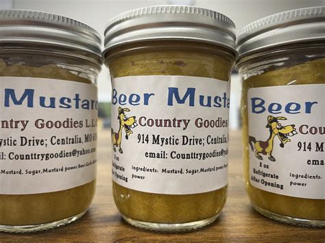 Country Goodies Beer Mustard | Patchwork Family Farms