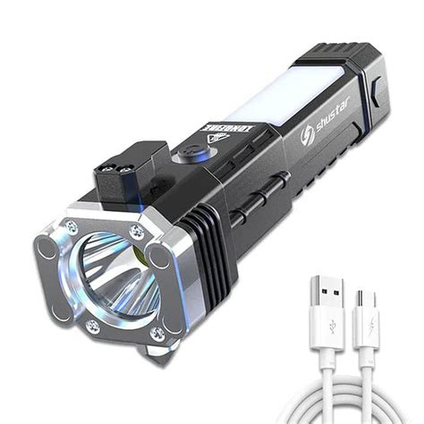Prancing Unicorn Rechargeable Torch Flashlight, Long Distance Beam ...