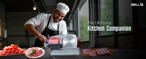 Buy iBELL MS2330MN Electric Meat Slicer,1000W, Heavy Duty Meat Cutter ...