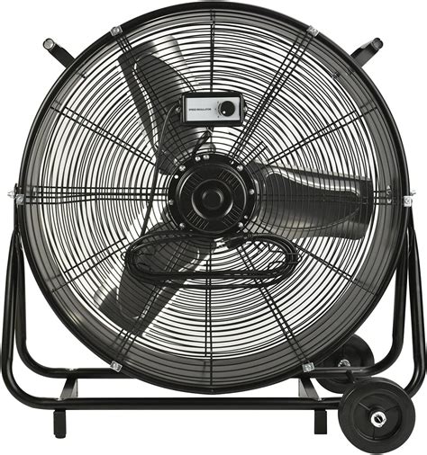 PONO 20 Inch 3-Speed High Velocity Metal Floor Fan, 6000 CFM Industrial ...