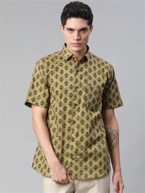 Buy Half Sleeves Mens Cotton Shirts Online At Divena World – divena world