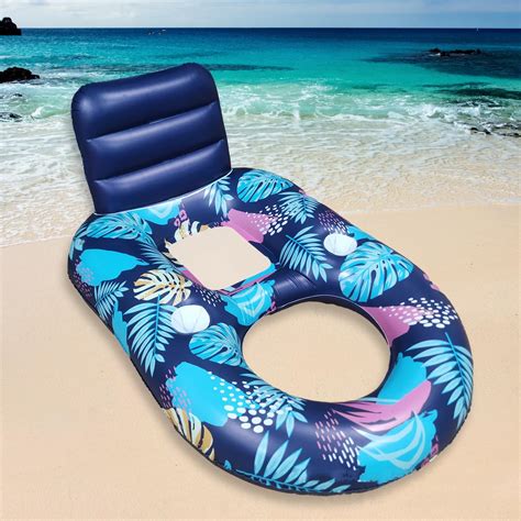 Amazon.com: Pool Lounger Float, Inflatable Pool Floats for Adults, Pool ...