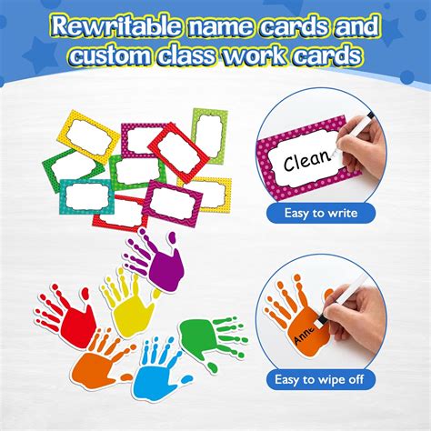 Buy Helping Hands Pocket Chart, Classroom Jobs and Management Pocket ...