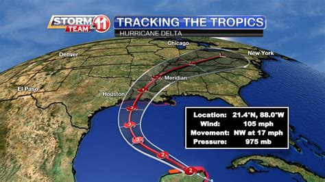 Hurricane and Tropical Storm Watches go up for parts of the Gulf Coast