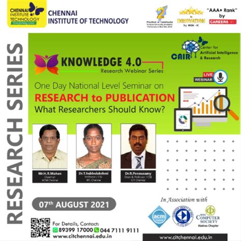 SDG 09 – Outreach Events - Chennai Institute of Technology