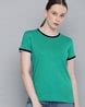 Buy Teal Green Tops & Tshirts for Women by DILLINGER Online | Ajio.com