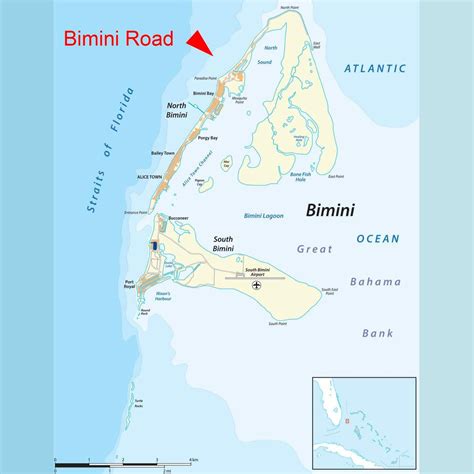 Map Of Bimini Road