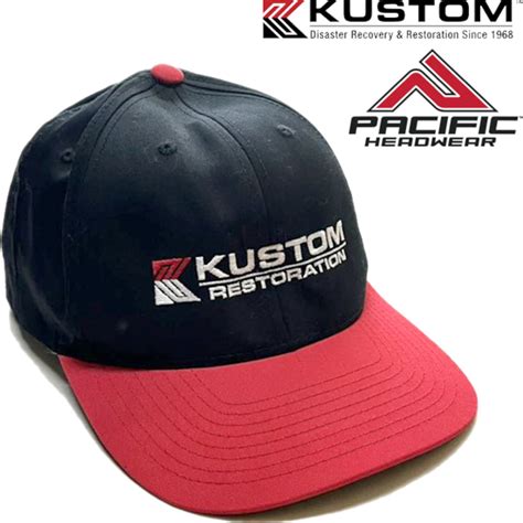 1点物 KUSTOMカスタム黒赤ツートン帽子キャップ古着メンズレディースOKアメカジ90sストリート/スポーツUSAブランド自動車企業物 ...