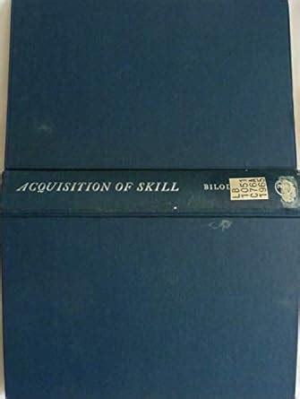 Buy Acquisition of Skill Book Online at Low Prices in India ...